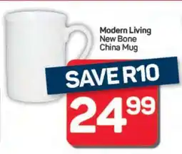 Pick n Pay Hypermarket Modern Living New Bone China Mug offer