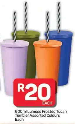 Pick n Pay Hypermarket 600ml Lumoss Frosted Tucan Tumbler offer