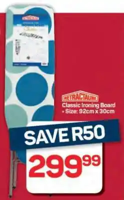 Pick n Pay Hypermarket Retractaline Classic Ironing Board offer