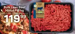 Pick n Pay Bulk Lean Beef Mince Per kg offer