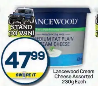Pick n Pay Lancewood Cream Cheese Assorted 230g Each offer