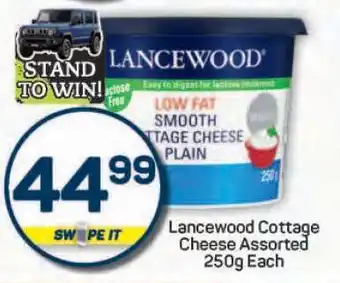 Pick n Pay Lancewood Cottage Cheese Assorted 250g Each offer