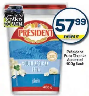Pick n Pay Président Feta Cheese Assorted 400g Each offer