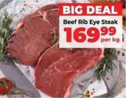 Food Lover's Market Beef Rib Eye Steak offer