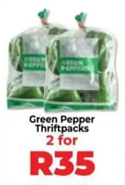 Food Lover's Market Green Pepper Thriftpacks offer