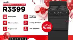 OK Furniture Univa 500mm electric stove offer