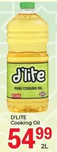 Elite Cash & Carry D'LITE Cooking Oil offer