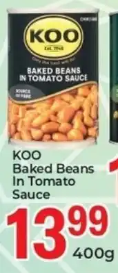 Elite Cash & Carry Koo Baked Beans In Tomato Sauce offer