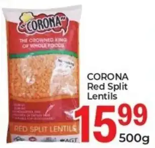 Elite Cash & Carry Corona Red Split Lentils offer