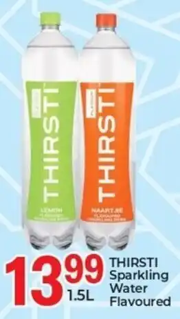 Elite Cash & Carry Thirsti Sparkling Water Flavoured offer