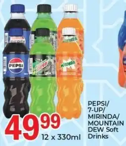 Elite Cash & Carry Pepsi/ 7-up/ mirinda/ mountain dew soft drinks offer