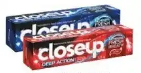 Elite Cash & Carry CLOSE UP Toothpaste Assorted offer