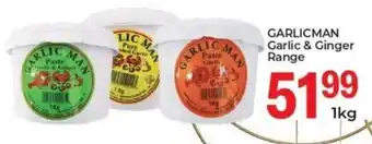 Elite Cash & Carry Garlicman Garlic & Ginger Range offer