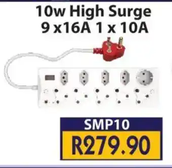Laduma Hardware catalogue Lars 10w High Surge Multiplug offer