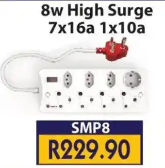 Laduma Hardware catalogue Lars 8w High Surge Multiplug offer