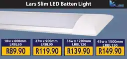 Laduma Hardware catalogue Lars Slim LED Batten Light offer