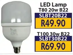 Laduma Hardware catalogue LED Lamp T80 20w B22 offer
