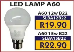 Laduma Hardware catalogue LED Lamp A60 12w offer