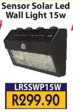 Laduma Hardware catalogue Sensor Solar Led Wall Light 15w offer