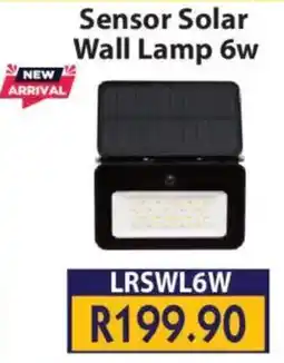 Laduma Hardware catalogue Sensor Solar Wall Lamp 6w offer