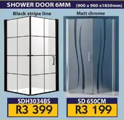 Laduma Hardware catalogue Shower Door 6mm offer