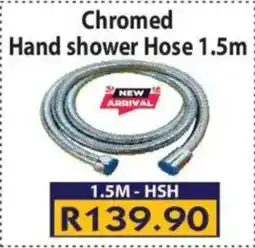 Laduma Hardware catalogue Chromed Hand Shower Hose offer