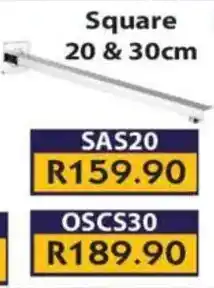 Laduma Hardware catalogue Shower Arm Square offer