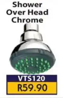 Laduma Hardware catalogue Shower Over Head Chrome offer