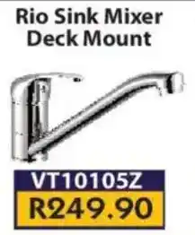 Laduma Hardware catalogue Rio Sink Mixer Deck Mount offer