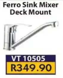 Laduma Hardware catalogue Ferro Sink Mixer Deck Mount offer