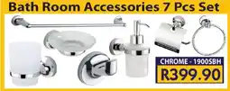 Laduma Hardware catalogue Bath Room Accessories Set Chrome offer