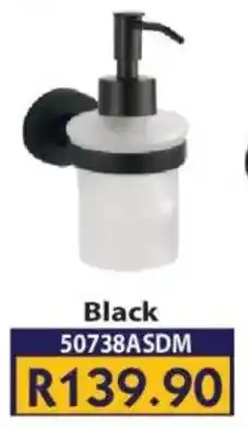 Laduma Hardware catalogue Soap Dispenser Black offer