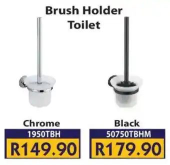 Laduma Hardware catalogue Brush Holder Toilet Chrome offer