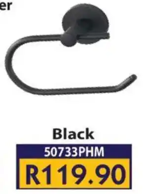 Laduma Hardware catalogue Toilet Paper Holder Black offer
