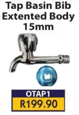 Laduma Hardware catalogue Tap Basin Bib Extented Body offer