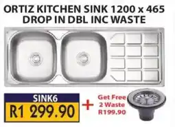 Laduma Hardware catalogue Ortiz kitchen sink offer