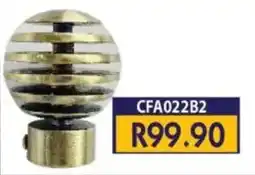 Laduma Hardware catalogue Ortiz Curtain Finial offer