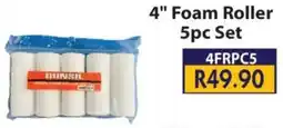 Laduma Hardware catalogue 4" Foam Roller Set offer