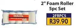 Laduma Hardware catalogue Dunsil 2" Foam Roller Set offer