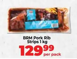 Food Lover's Market BRM Pork Rib Strips 1 kg offer