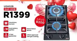 OK Furniture UGH02B Gas Hob offer