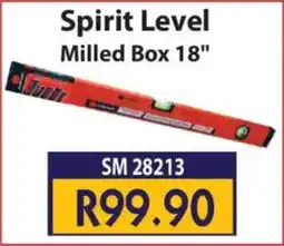 Laduma Hardware catalogue Spirit Level Milled Box offer