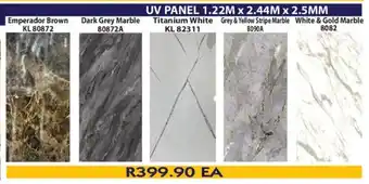 Laduma Hardware catalogue UV Panel offer