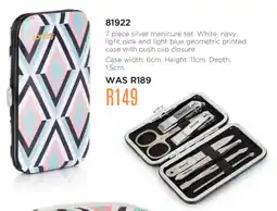 Honey Fashion Accessories Honey silver manicure set offer