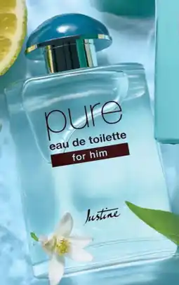 Justine Justine Pure for Him Eau de Toilette offer