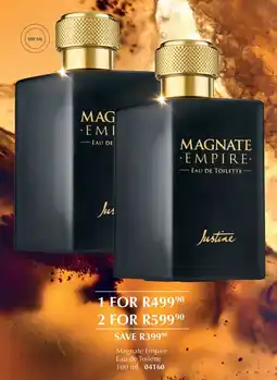 Justine Magnate Empire Eau de Toilette offer