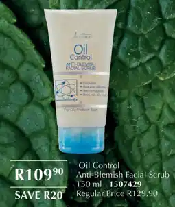 Justine Justine Oil Control Anti-Blemish Facial Scrub offer