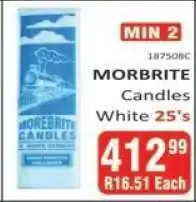 KitKat Cash and Carry MORBRITE Candles White 25's offer