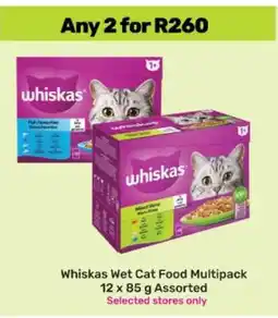 Game Whiskas Wet Cat Food Multipack offer