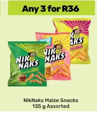 Game NikNaks Maize Snacks offer